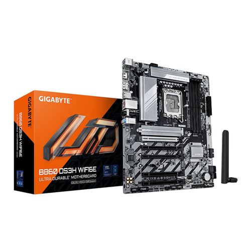Gigabyte B860 DS3H WIFI6E Intel LGA 1851 ATX Motherboard — vista 4