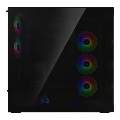 ARCTIC Xtender VG Tempered Glass eATX Full Tower Computer Case - Black — vista 4