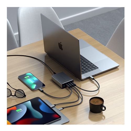 Satechi 165W USB-C 4-Port PD GAN Charger — vista 4