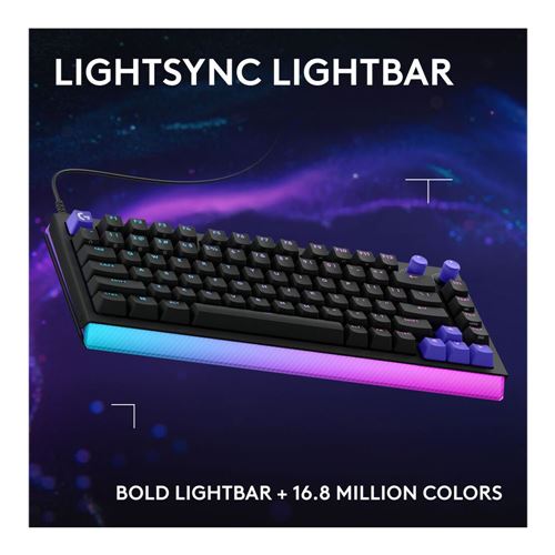 Logitech G G512 X 75 Wired Gaming Keyboard - Black — vista 4