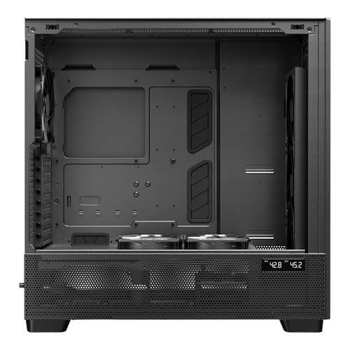 Antec Flux Pro Tempered Glass eATX Full Tower Computer Case - Black — vista 4