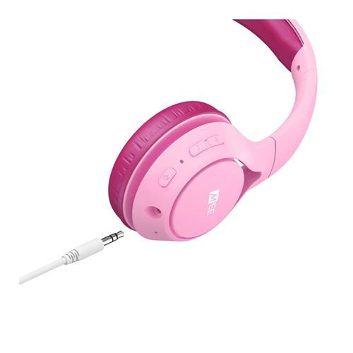 MEE Audio KidJamz KJ45BT Children Bluetooth Wireless Headphones - Pink/Magenta — vista 4