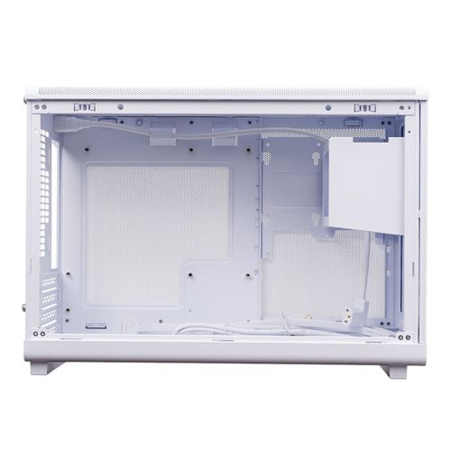 Lian Li A3 microATX Mid-Tower Tempered Glass Computer Case - White — vista 4