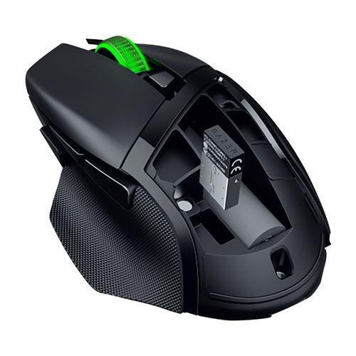 Razer Basilisk V3 X HyperSpeed Ergonomic Wireless Gaming Mouse - Black — vista 4