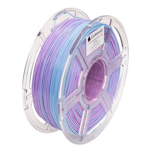 Cookiecad 1.75mm TPU 3D Printer Filament 1.0 kg (2.2 lbs.) Spool - Unicorn — vista 4