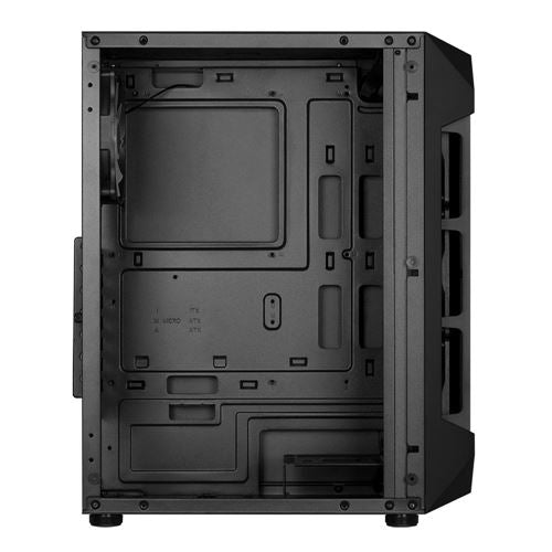 Gamdias GC1 Tempered Glass ATX Mid-Tower Computer Case - Black — vista 4