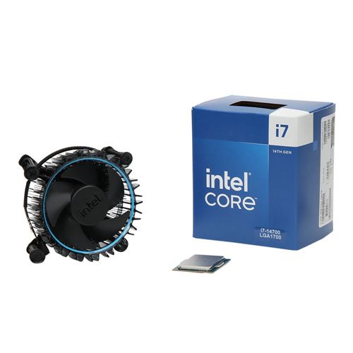 Procesador Intel Core i7-14700 20 Núcleos 2.1GHz 30MB caché Socket LGA1700 — empaque del procesador