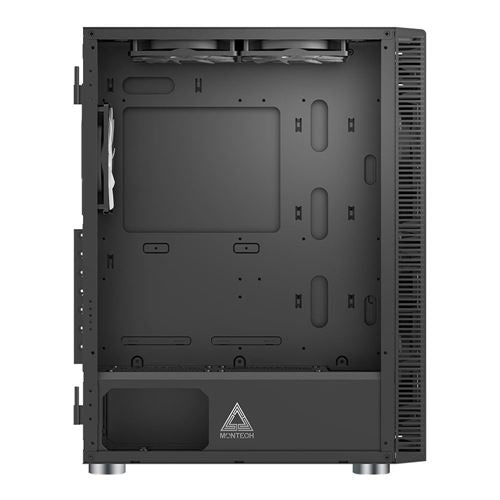 Montech X3 Mesh Tempered Glass ATX Mid-Tower Computer Case - Black — vista 4