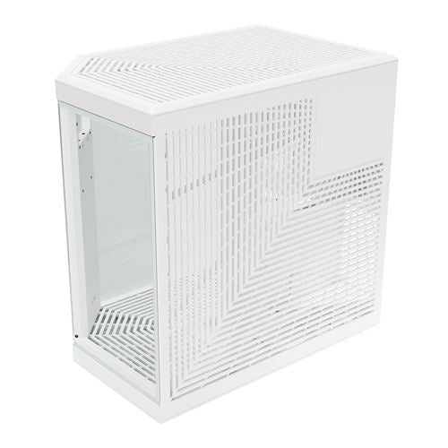 HYTE Y70 touch infinite Modern Aesthetic Tempered Glass ATX Mid-Tower Computer Case - Snow — vista 4