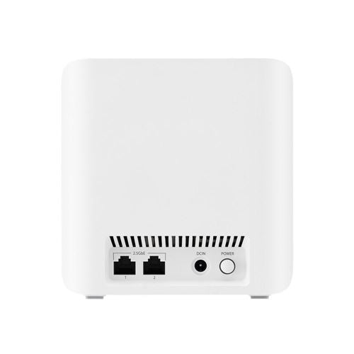ASUS ZenWiFi BD5 BE5000 Dual-Band WiFi 7 Whole Home Mesh system, 2.5G Port - White (3 Pack — vista 4