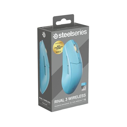 SteelSeries Rival 3 Wireless Gen 2 Gaming Mouse - Aqua — vista 4
