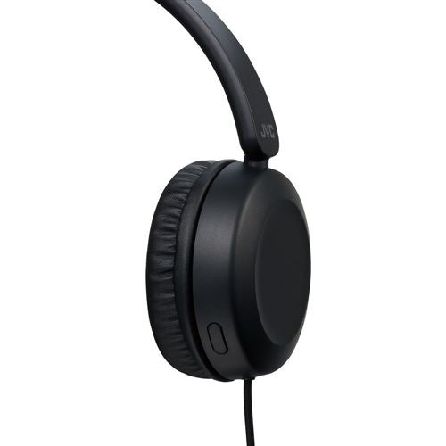 JVC Powerful Sound On Ear Passive Noise Isolating Wired Headphones - Black
 Built-In Micro — vista 4