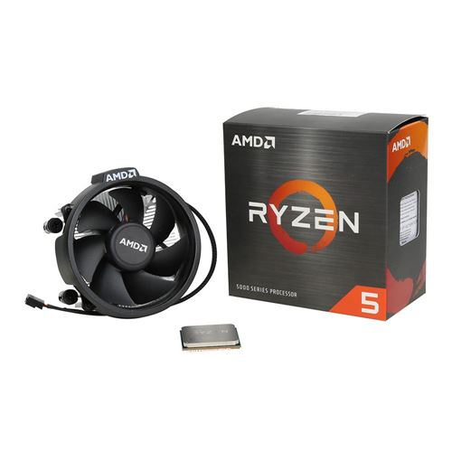 Procesador AMD Ryzen 5 5500 6 Núcleos 3.6GHz 16MB caché Socket AM4 — empaque del procesador