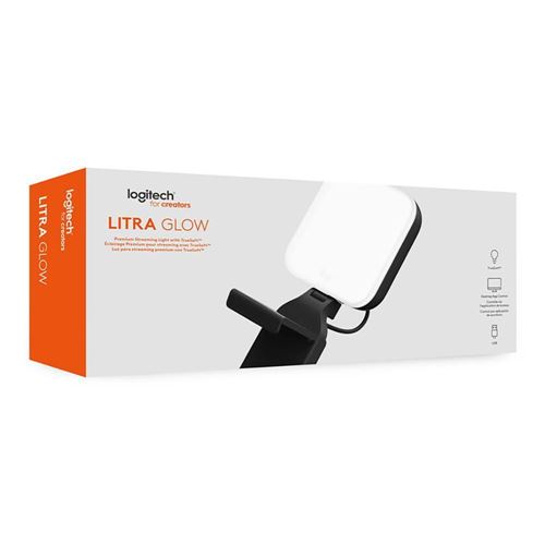 Logitech Litra Glow Premium LED Streaming Light with TrueSoft — vista 4