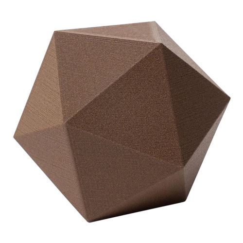 Proto-Pasta 1.75mm Bronze Metal Composite HTPLA 3D Printer Filament - 0.5kg Spool (1.1 lbs — vista 4