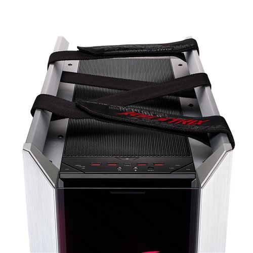 ASUS ROG Strix Helios GX601 RGB Tempered Glass ATX Mid-Tower Computer Case - White Edition — vista 4