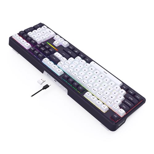 Redragon ANTONIUM MCK745 PRO Wireless Mechanical Gaming Keyboard - Purple — vista 5