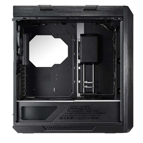 ASUS ROG Strix Helios GX601 RGB Tempered Glass ATX Mid-Tower Computer Case - Black — vista 5