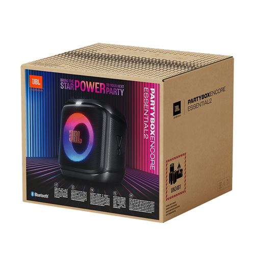JBL PartyBox Encore Essential 2 Portable Bluetooth Speaker - Black — vista 5
