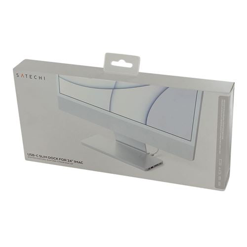 Satechi USB-C Slim Dock for 24” iMac - Silver — vista 5