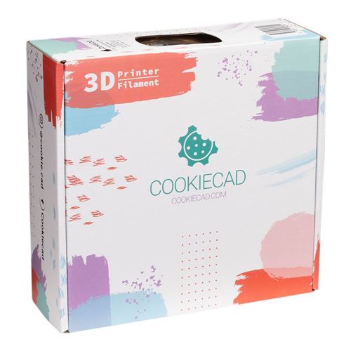 Cookiecad 1.75mm TPU 3D Printer Filament 1.0 kg (2.2 lbs.) Spool - Witches Blue — vista 5