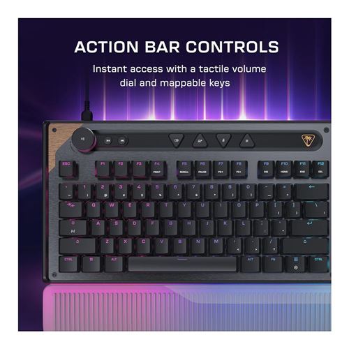 Turtle Beach Command Series KB7 TKL Wired Hall-Effect Keyboard - Black — vista 5