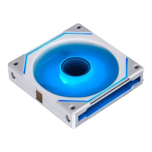 Lian Li UNI FAN SL-INF FLEX 120mm Fluid Dynamic Case Fan - White — vista 5