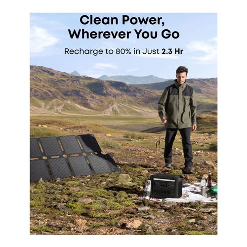 Anker SOLIX C800X with a 100W Solar Panel — vista 5