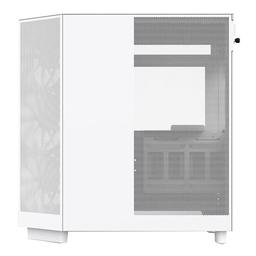 NZXT H6 Flow Tempered Glass ATX Mid-Tower Computer Case - White — vista 5