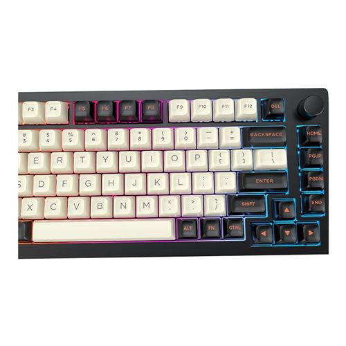Inland MK MAX Retro 3Mode 75% Mechanical Keyboard - Black/White
 HUANO Populus Yellow Swit — vista 5