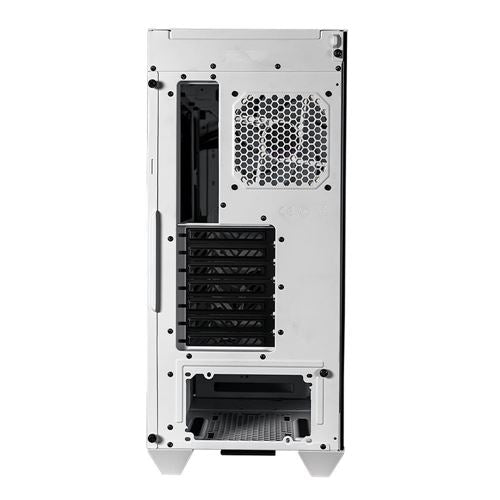 Cooler Master HAF 500 Tempered Glass ATX Mid-Tower Computer Case - White — vista 5