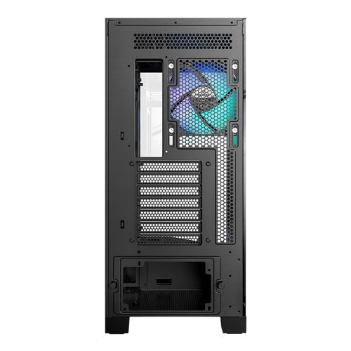 Okinos Okinos Aqua 9 Tempered Glass ATX Mid-Tower Desktop Computer Case - Black — vista 5