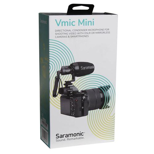 Saramonic VMICMINI Vmic Mini 3.5mm Shotgun Microphone - Black — vista 5