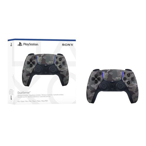 Sony PS5 DualSense Wireless Controller - Gray Camouflage — vista 5