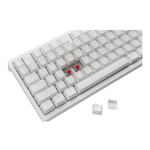 Ducky Zero 6108 Wireless Mechanical Gaming Keyboard - White — vista 5