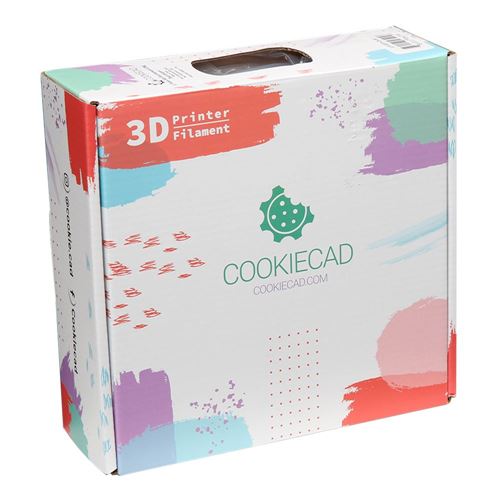 Cookiecad 1.75mm PLA Silk 3D Printer Filament Dual Color Color 1.0 kg (2.2 lbs.) Spool - U — vista 5