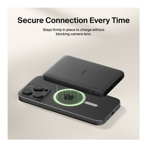 Belkin 5K 7.5W SLIM MAG BLACK — vista 5