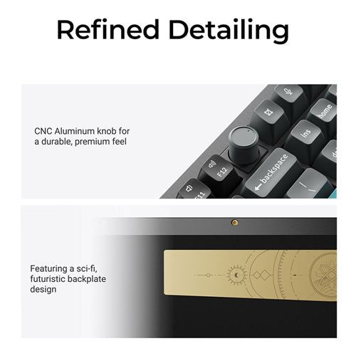 Keychron Q6 Ultra RGB Knob Version 8K Wireless Mechanical Keyboard - Black — vista 5