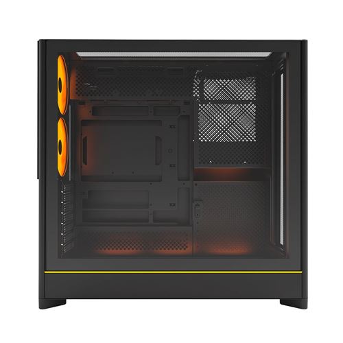 Montech HS01 PRO Tempered Glass ATX Mid-Tower Computer Case - Black — vista 5