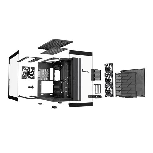 be quiet Light Base 900 FX Tempered Glass eATX Full Tower Computer Case - Black — vista 5