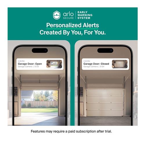 Arlo Essential v3 XL Security Camera - White (3-Pack) — vista 5