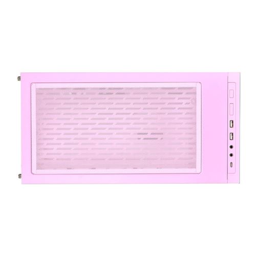 Lian Li Lancool 205 Mesh Type C Tempered Glass ATX Mid-Tower Computer Case - Pink — vista 5