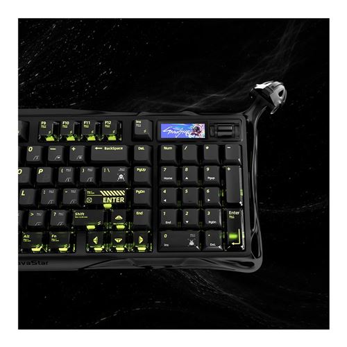 GravaStar Mercury K98 Pro Wireless Mechanical Gaming Keyboard - Black — vista 5