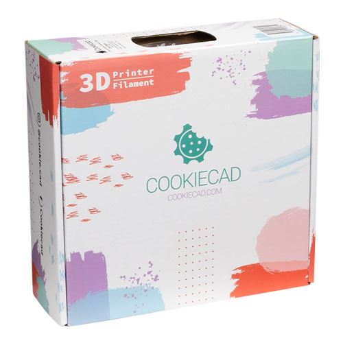 Cookiecad 1.75mm TPU 3D Printer Filament 1.0 kg (2.2 lbs.) Spool - Dark Magic — vista 5