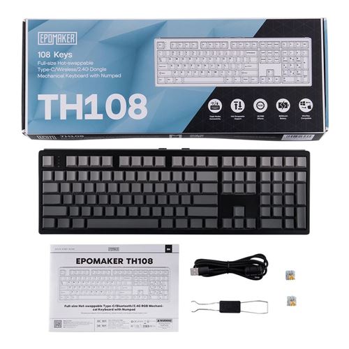 Epomaker EPOMAKER TH108 BK — vista 5