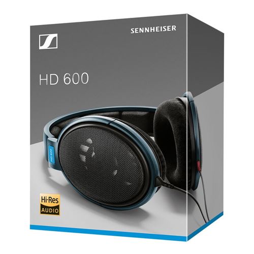 Sennheiser HD 600 Open Back Dynamic Headphone - Black — vista 5