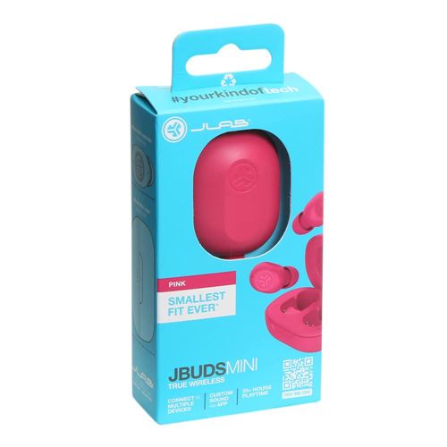 JLab JBuds Mini True Wireless Earbuds - Pink — vista 5