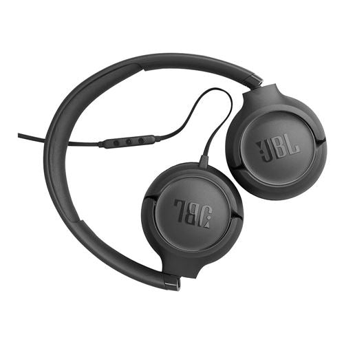 JBL Tune 530 Wired USB-C Headphones - Black — vista 5