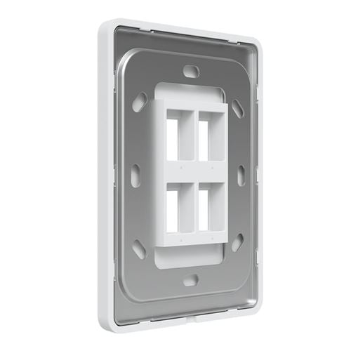 Ubiquiti Universal Paintable Keystone Wall Plate - 4-Pack — vista 5