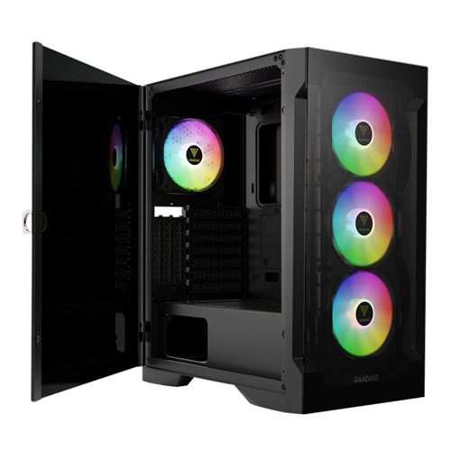 Gamdias Talos E2 Elite Tempered Glass ATX Mid-Tower Computer Case - Black — vista 5